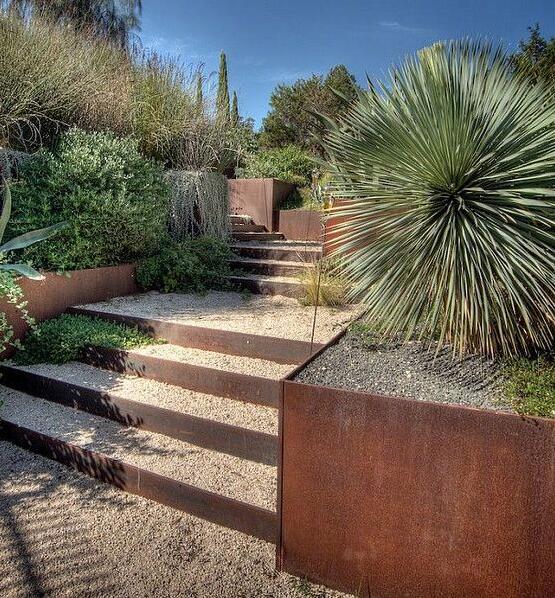 洮南耐候钢花园围边