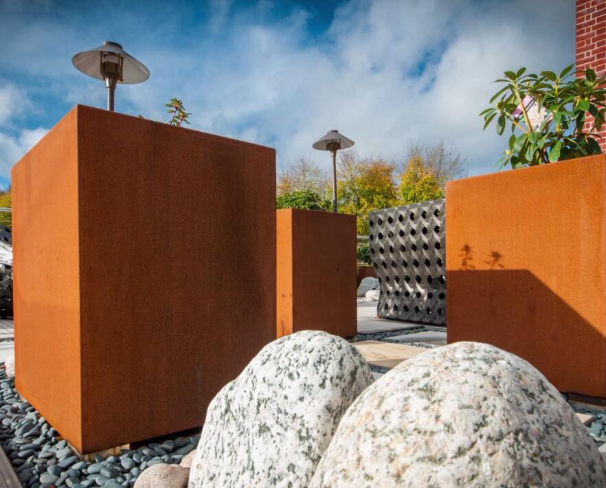 洮南锈钢板花箱